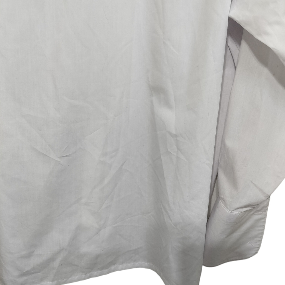 (M72) Pierre Cardin White Pleated Tuxedo Shirts Size 16 /32-33 - Large - Picture 8 of 11